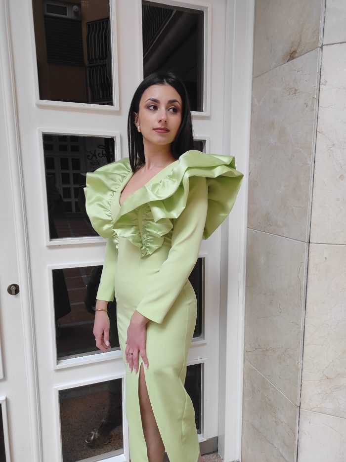 Vestido Lima Volantes