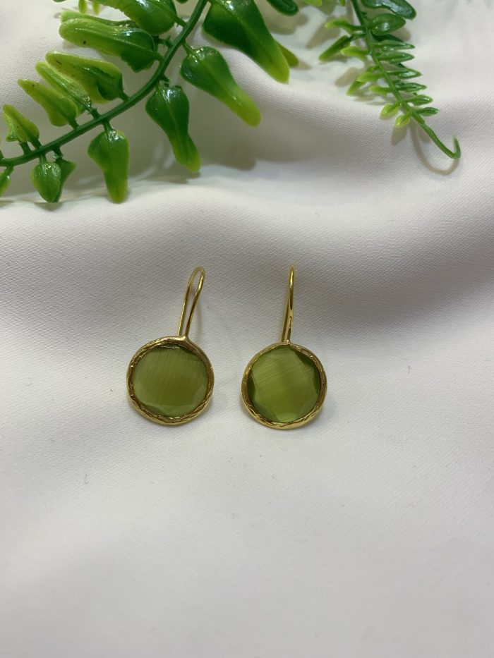 Pendiente Redondo Oliva