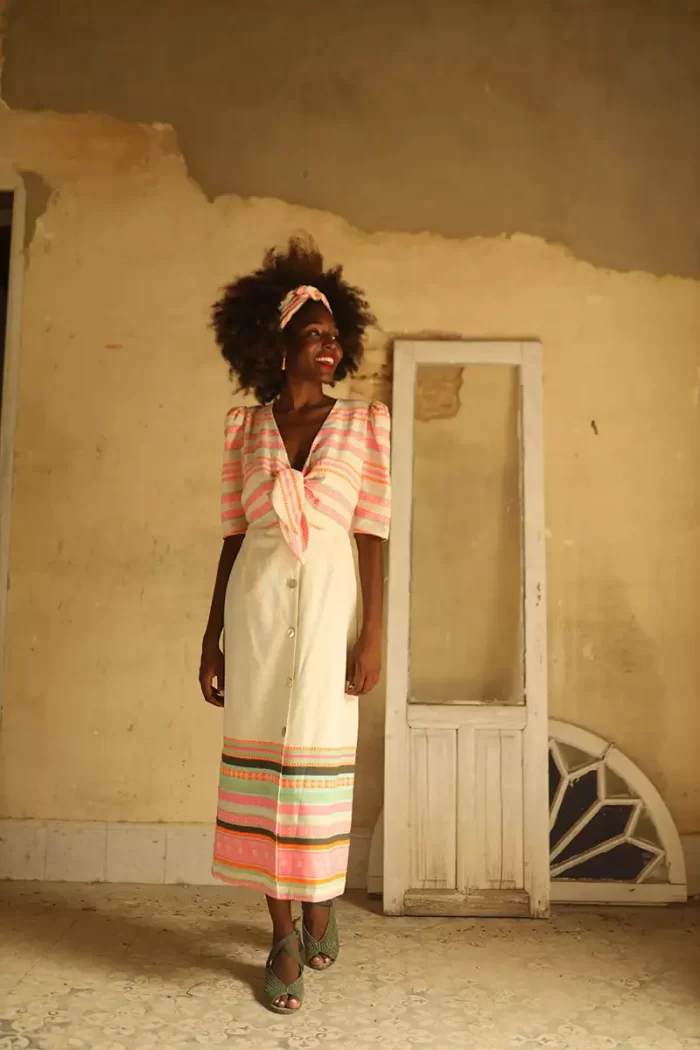 Vestido Vilo Rosa Panambi