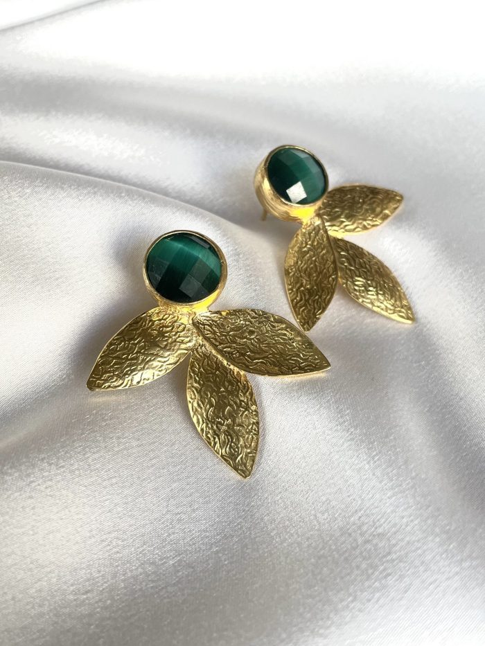 Pendientes Camila Verde Oscuro