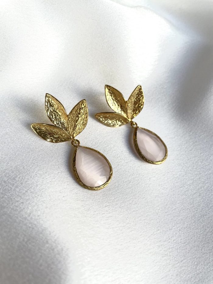 Pendientes Farah Rosa Claro