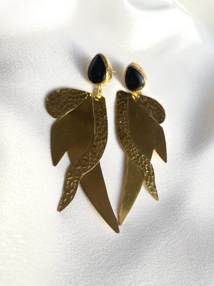 Pendientes Daphne Negro