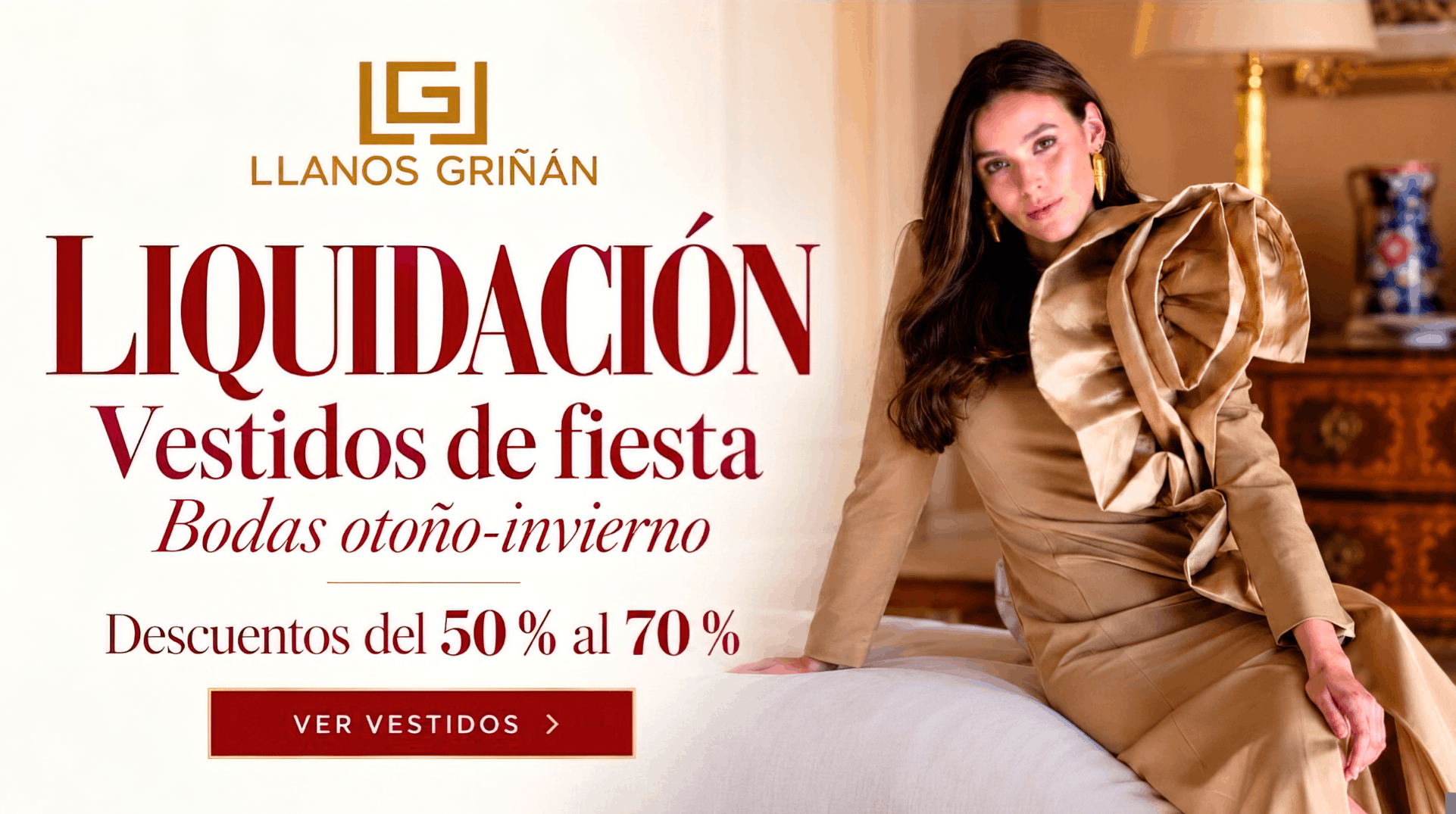 Liquidación Vestidos de Fiesta hasta el 70%